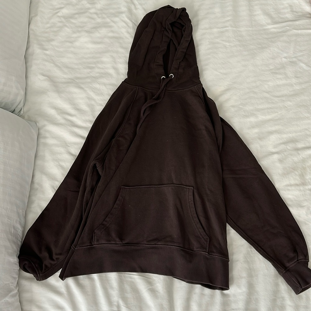 Brown H&M Divided Basic Hoodie Size S